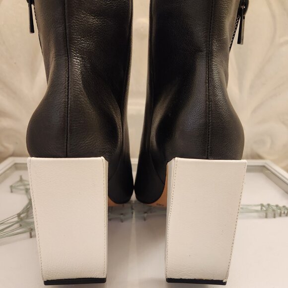 Jessica Simpson Timea Leather Heeled Women's Ankle Boots Size 8.5. NIB - Picture 6 of 10
